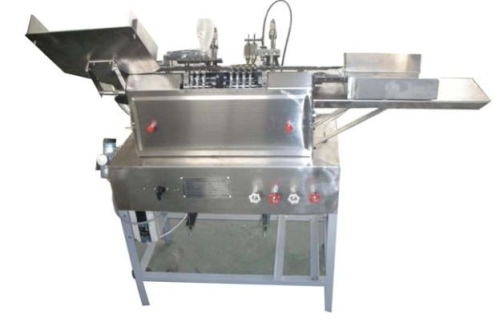 W-F700-AP5-10 5-10ml two needles Ampule filling and sealing machine