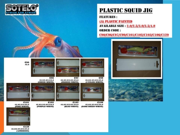 PLASTIC SQUID JIG SQUID JIG LURE Selangor, Malaysia, Kuala Lumpur (KL), Klang Fishing, Supplier, Supply, Supplies | Kesan Kenangan Sdn Bhd