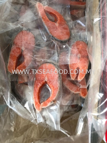 NORWAY SALMON STEAKLESS HEAD & CUT FROZEN FISH MEAT FROZEN FISH Selangor, Klang, Malaysia, Kuala Lumpur (KL) Supplier, Suppliers, Supply, Supplies | TX SEAFOOD SDN. BHD.