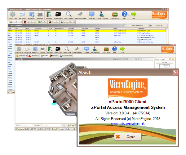 xPortal3000. MicroEngine Management Software  MICROENGINE Door Access System Johor Bahru JB Malaysia Supplier, Supply, Install | ASIP ENGINEERING