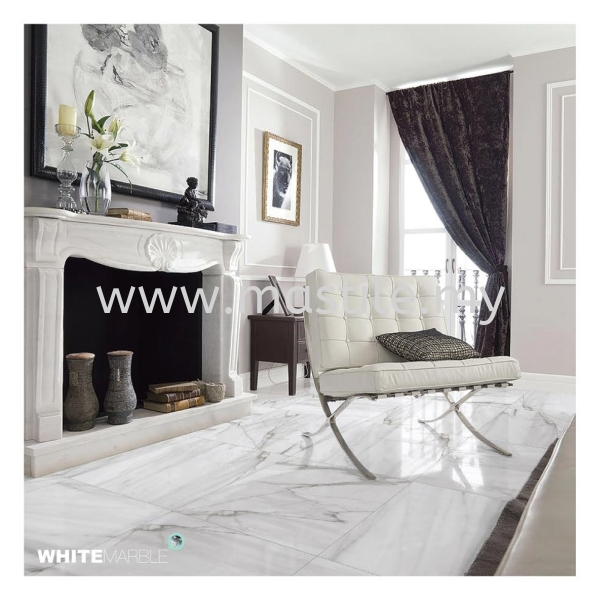 Arabescato White Marble White Marble (Bellezza) 80x80cm Malaysia, Johor Bahru (JB), Pandan, Nusajaya, Pasir Gudang Supplier, Importer, Wholesaler, Supply | Mastile Interconcept Sdn. Bhd.