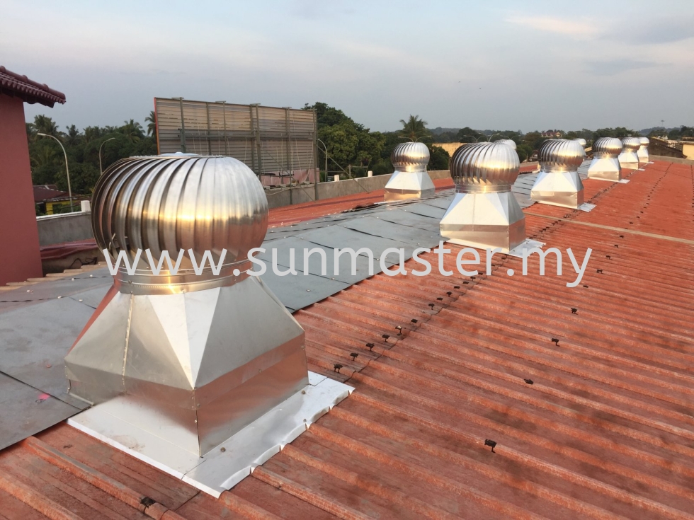 Turbine Ventilator Air Ventilation System Melaka Malaysia Sun Master Trading Construction