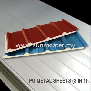 PU Metal  Metal Roofing System  Melaka, Malaysia Supplier, Suppliers, Supply, Supplies | Sun Master Trading & Construction