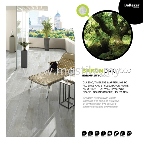 Ash Baron Oakwood (Ballezza) Baron Oakwood (Ballezza) Wood Tiles Malaysia, Johor Bahru (JB), Pandan, Nusajaya, Pasir Gudang Supplier, Importer, Wholesaler, Supply | Mastile Interconcept Sdn. Bhd.