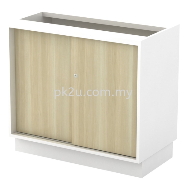 SC-YS-972 - Sliding Door Cabinet (W/O Top) Low Cabinet Filing Cabinet / Office Cabinet Filing Cabinet / Storage Cabinet Johor Bahru (JB), Malaysia Supplier, Manufacturer, Supply, Supplies | PK Furniture System Sdn Bhd