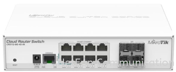 MikroTik CRS112-8G-4G-IN Network Switch MikroTik Gigabit Routers Routers Selangor, Malaysia, Kuala Lumpur (KL), Petaling Jaya (PJ) Supplier, Suppliers, Supply, Supplies | NetEon Communication Sdn Bhd