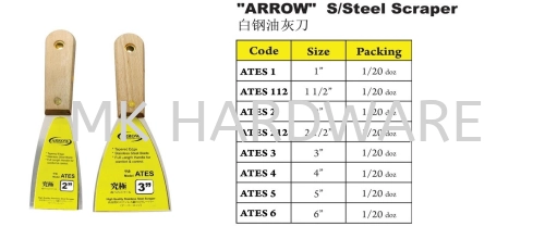 STAINLESS STEEL SCRAPER