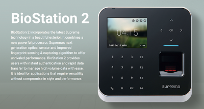 BioStation 2. Entrypass Biometrics