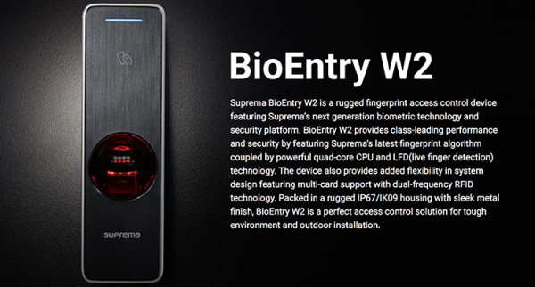 BioEntry W2. Entrypass Suprema Fingerprint Access Control ENTRYPASS Door Access System Johor Bahru JB Malaysia Supplier, Supply, Install | ASIP ENGINEERING