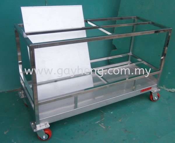 Stainless Steel Trolley ׸Ƴ Stainless Steel Trolley Trolley Stainless Steel Fabrications Johor, Malaysia, Batu Pahat Supplier, Manufacturer, Supply, Supplies | Gayheng Stainless Steel Sdn Bhd