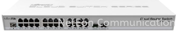 MikroTik CRS326-24G-2S+RM Gigabit Network Switch MikroTik Managed Type Enterprise Network Switches Selangor, Malaysia, Kuala Lumpur (KL), Petaling Jaya (PJ) Supplier, Suppliers, Supply, Supplies | NetEon Communication Sdn Bhd