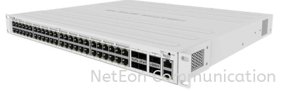 MikroTik CRS354-48P-4S+2Q+RM POE Gigabit Switch