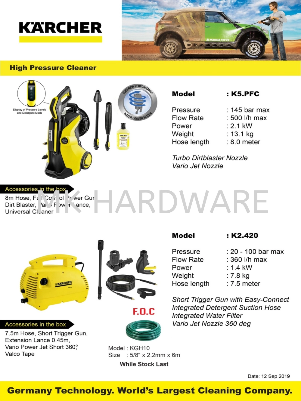 PRESSURE CLEANER