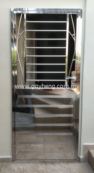 Stainless Steel Single Door Grille ׸ֵҶ Single Door Grille Household Products Johor, Malaysia, Batu Pahat Supplier, Manufacturer, Supply, Supplies | Gayheng Stainless Steel Sdn Bhd