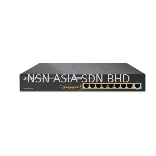 SW-FGSD-910HP (8 Channel) Planet POE Switch Network Transmission Johor, Tangkak, Malaysia Supplier, Installation, Supply, Supplies | NSN Asia Sdn Bhd