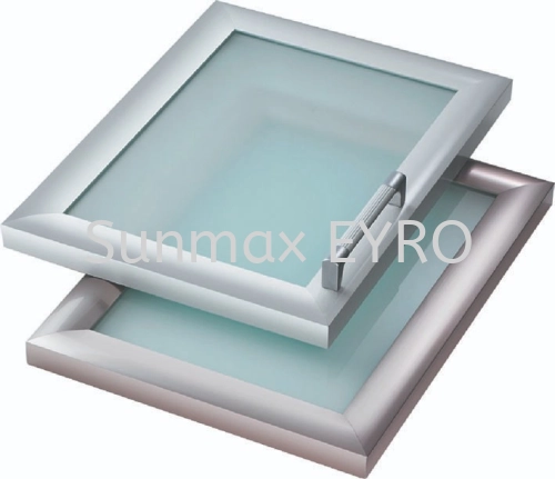 Aluminium Frame Glass Door 9796 pic