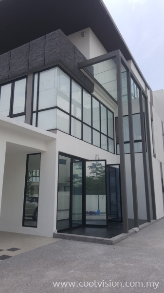 Window Film : Silver 20 Tinted Window Film @ Puchong Sierra 16 Tinted Film Shah Alam, Selangor, Malaysia. Installation, Supplies, Supplier, Supply | Cool Vision Solar Film Specialist