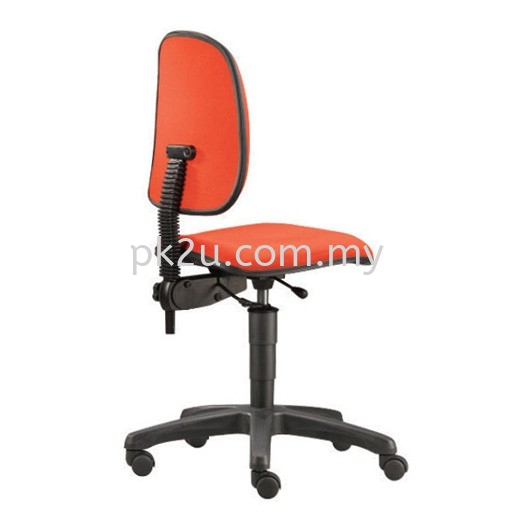 PK-TSOC-8-L1 - Task IV Typist Chair Without Armrest Typist Chair / Secretary Chair Fabric Office Chair Office Chair Johor Bahru (JB), Malaysia Supplier, Manufacturer, Supply, Supplies | PK Furniture System Sdn Bhd