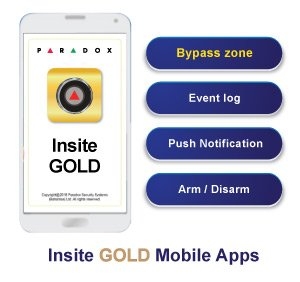 Insite Gold. Paradox Mobile apps for Paradox alarm PARADOX Alarm Johor Bahru JB Malaysia Supplier, Supply, Install | ASIP ENGINEERING