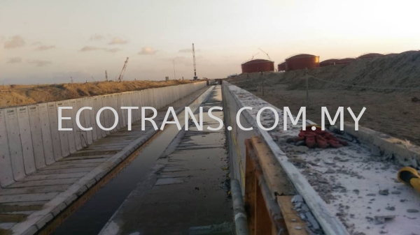  Permanent Drain Project Deepwater Terminal -Phase 3 (PDT3)  Project Completed Johor Bahru (JB), Malaysia, Ulu Tiram Supplier, Rental, Equipment, Machinery | Ecotrans Construction & Heavy Machinery Sdn Bhd