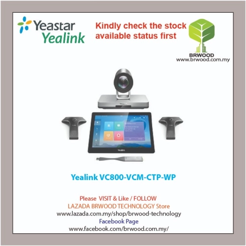 Yealink VC800-VCM-CTP-WP: Video Conferencing System for Better Collaboration