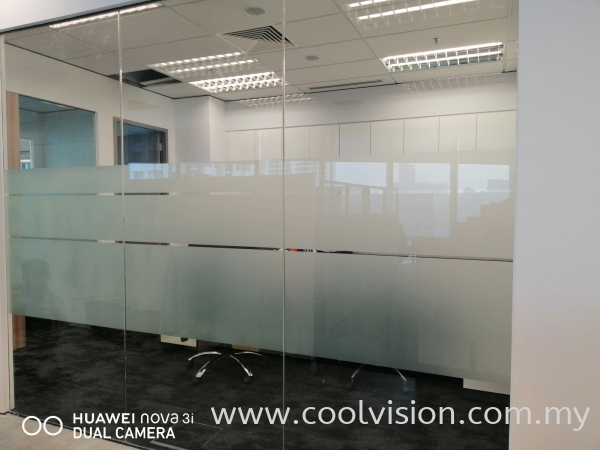 Frosted Sticker With Design Frosted Film Shah Alam, Selangor, Malaysia. Installation, Supplies, Supplier, Supply | Cool Vision Solar Film Specialist