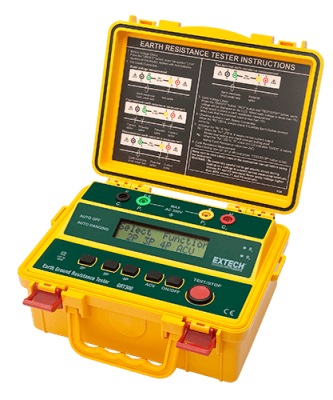 Extech GRT300  4-Wire Earth Ground Resistance Tester