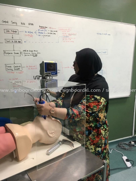 Acrylic DIY safety box  Kotak perlindungan intubasi  Tampilan Akrilik Selangor, Malaysia, Kuala Lumpur (KL) Pembuat, Pebekal, Pemasangan | Great Sign Advertising (M) Sdn Bhd