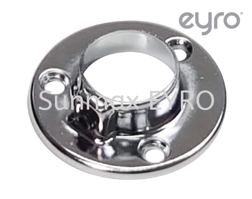 Chrome Pipe Holder 25mm 4645