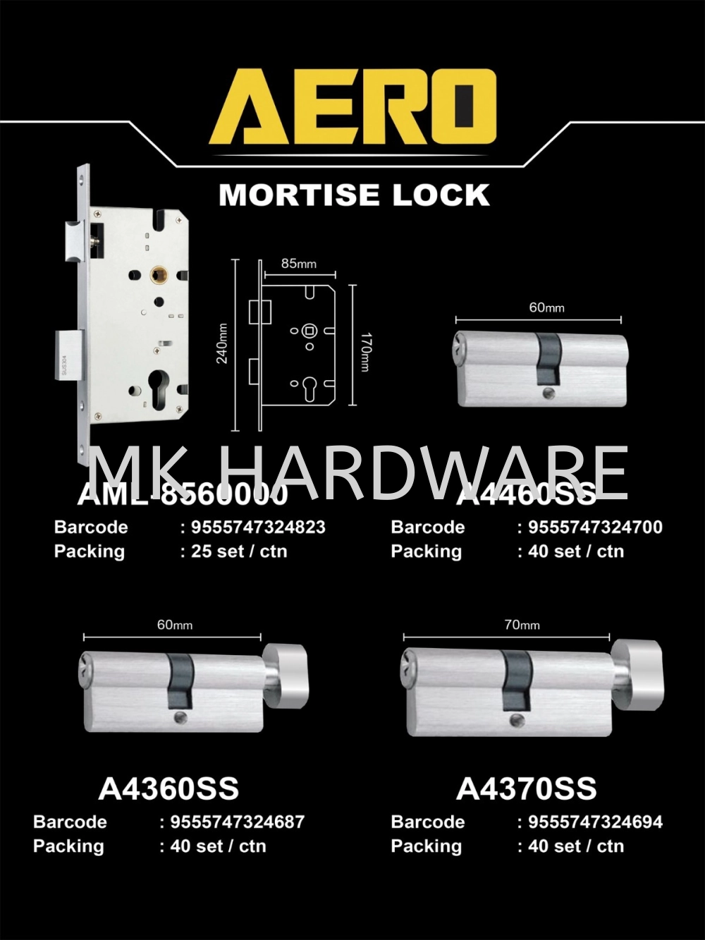 MORTISE LOCK