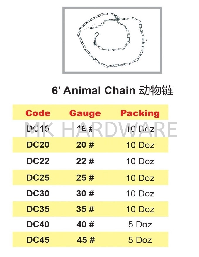 ANIMAL CHAIN