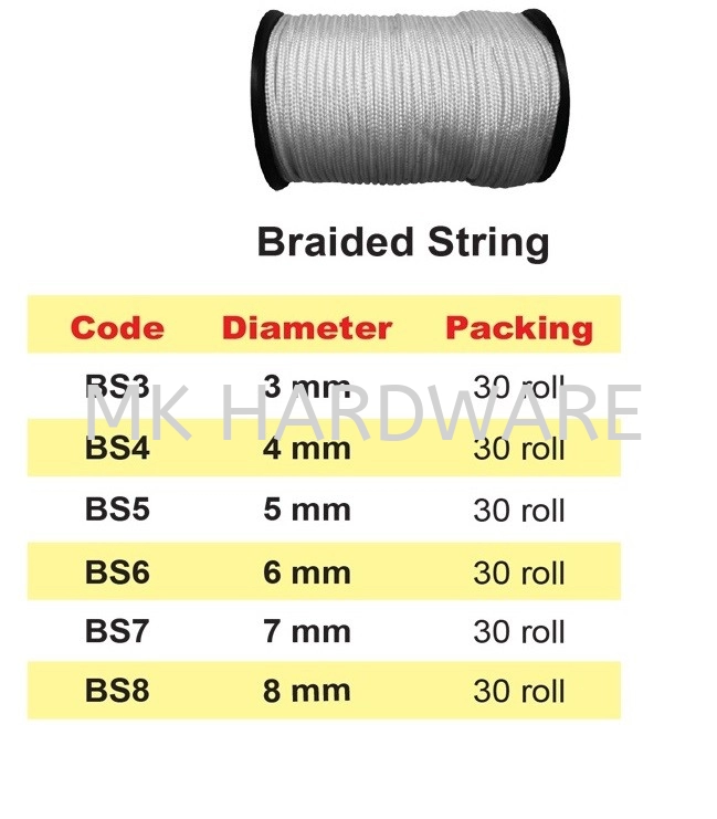 BRAIDED STRING