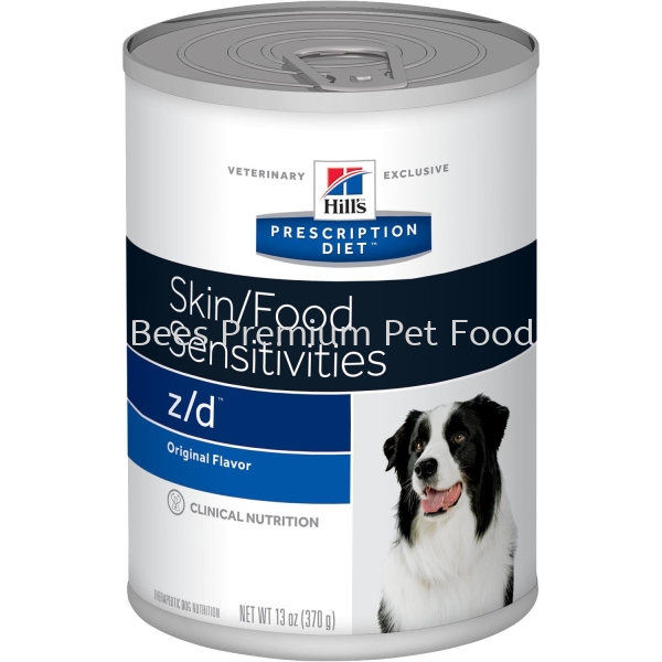 Hill's Prescription Diet z/d Canine ULTRA CAN Food (Chicken) 370g Hill's Prescription Dog Food Selangor, Malaysia, Kuala Lumpur (KL), Petaling Jaya (PJ) Supplier, Suppliers, Supply, Supplies | Bees Pets Global Supply Sdn. Bhd.