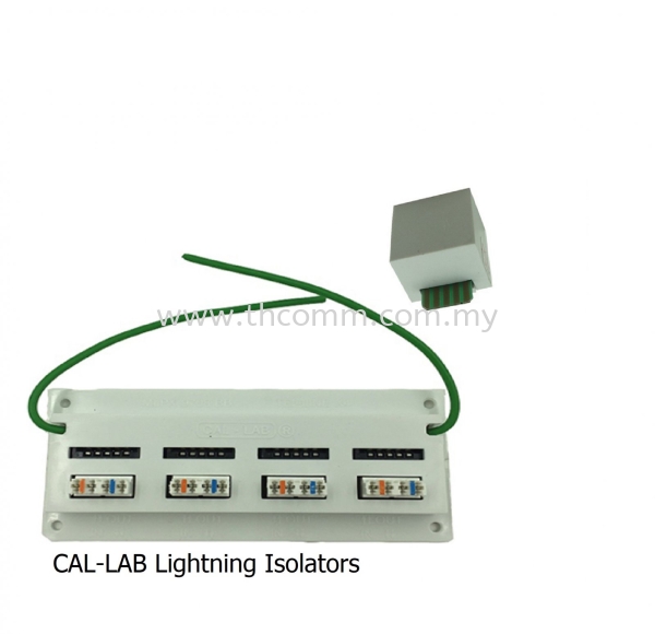 CAL-LAB Lightning Isolators Telephone Surge Protector    Supply, Suppliers, Sales, Services, Installation | TH COMMUNICATIONS SDN.BHD.