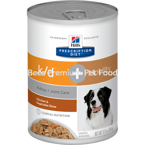 Hill's Prescription Diet k/d + Mobility Canine CAN Food (Chicken Vegetable Stew) Hill's