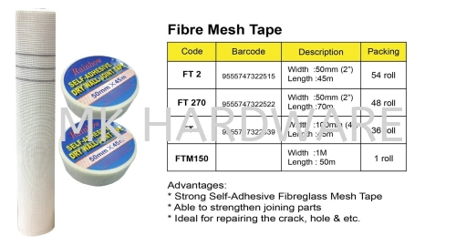 FIBERGLASS MESH TAPE