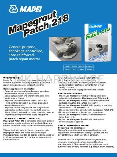 MAPEGROUT PATCH 218