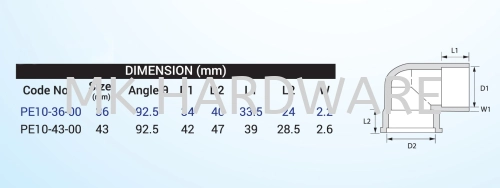 UPVC FITTING - PT ELBOW