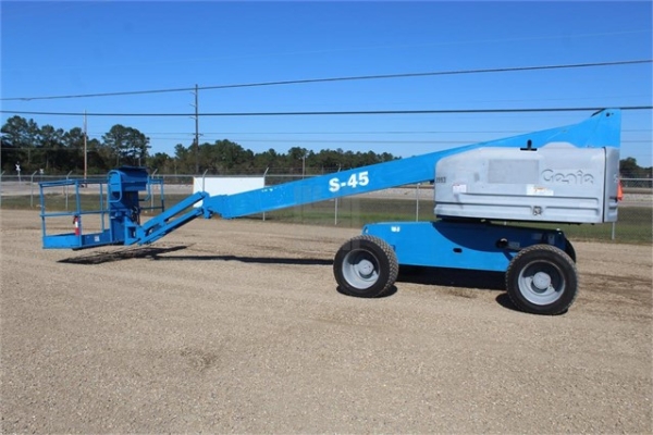 GENIE S45 (YOM 2007) Boomlift Used Machine For Sales Malaysia, Selangor, Kuala Lumpur (KL), Penang, Johor  Supplier, Rental, Sewa, Sales | Greenman Telehandler Sdn Bhd