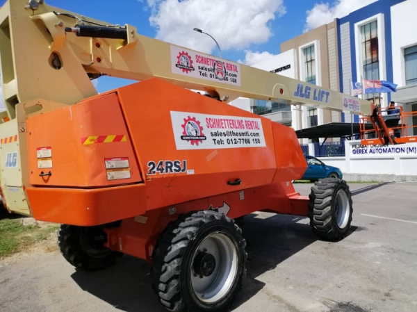 JLG 24RSJ (YOM 2018) Boomlift Used Machine For Sales Malaysia, Selangor, Kuala Lumpur (KL), Penang, Johor  Supplier, Rental, Sewa, Sales | Greenman Telehandler Sdn Bhd