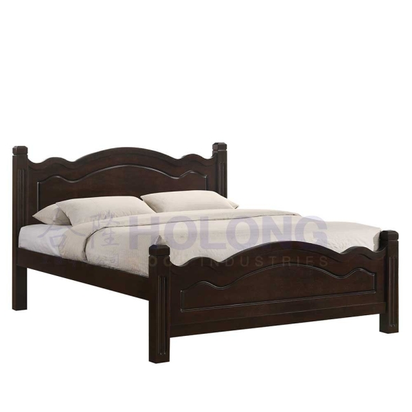 Classic Bed HL1831 Signature Bed Post Classic Beds Johor, Malaysia, Yong Peng Manufacturer, Maker | Holong Wood Industries Sdn Bhd