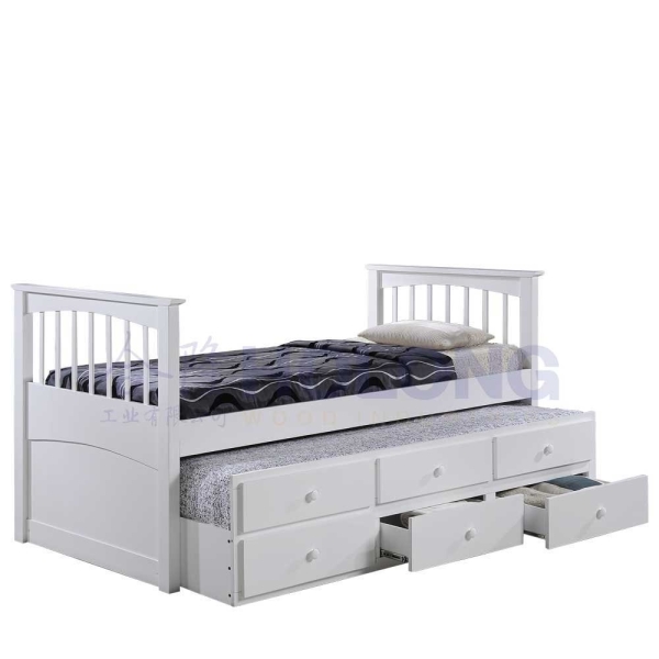 Daybed & Captain Bed HL8866 Daybed & Captain Beds Johor, Malaysia, Yong Peng Manufacturer, Maker | Holong Wood Industries Sdn Bhd