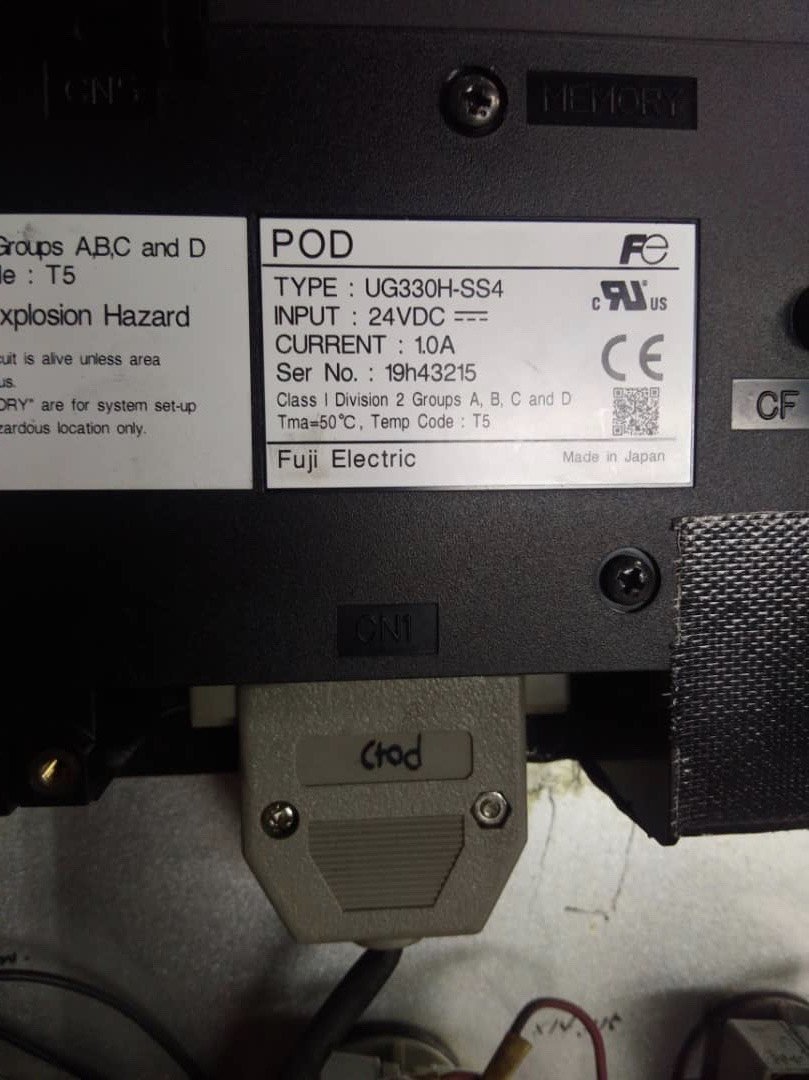 FUJI ELECTRIC HMI DISPLAY UG330H-SS4 SUPPLY & REPAIR MALAYSIA SINGAPORE INDONESIA THAILAND USA