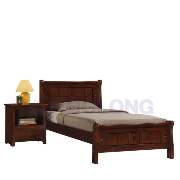 Classic Bed HL1020 Timeless Solid Wood  Classic Beds Johor, Malaysia, Yong Peng Manufacturer, Maker | Holong Wood Industries Sdn Bhd