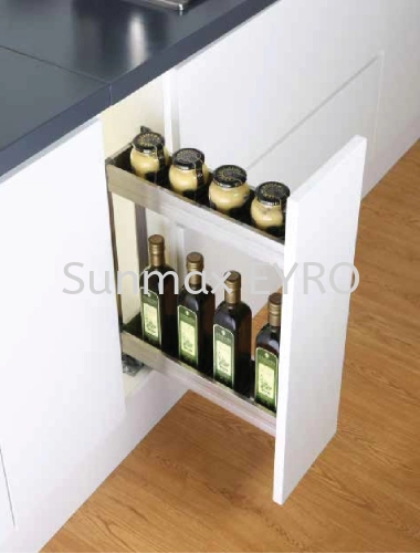 Luxury 150mm 2 Tier Multi function Pull Out Basket 1