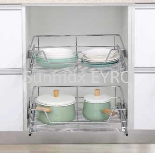 Platium SUS304 Four Side Pull Out Basket