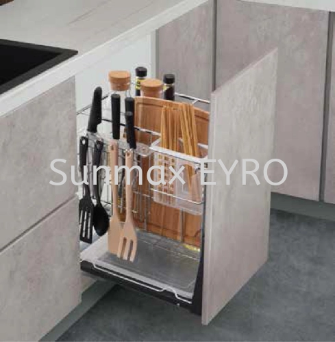 Platium SUS304 Multi Function Three Layers Pull Out Basket