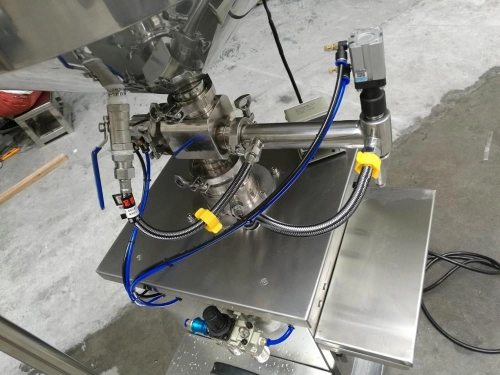 W-F700-V5-50 5-50grams vertical paste Filling Mahcine With heating and stirrer system 