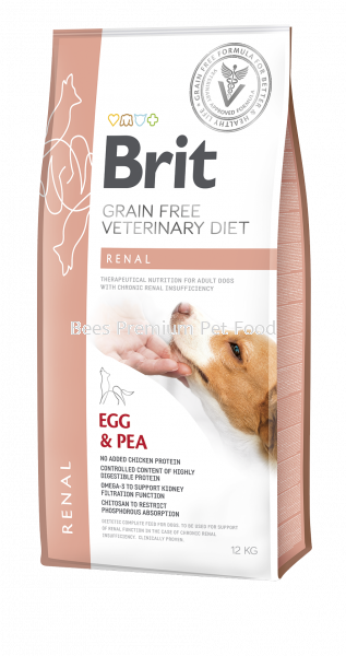 Brit GF Veterinary Diets Dog Renal 2kg Brit Prescription Dog Food Selangor, Malaysia, Kuala Lumpur (KL), Petaling Jaya (PJ) Supplier, Suppliers, Supply, Supplies | Bees Pets Global Supply Sdn. Bhd.
