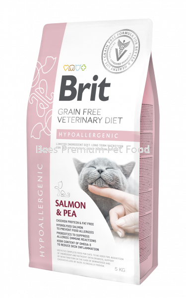 Brit GF Veterinary Diets Cat Hypoallergenic 2kg Brit Prescription Cat Food Selangor, Malaysia, Kuala Lumpur (KL), Petaling Jaya (PJ) Supplier, Suppliers, Supply, Supplies | Bees Pets Global Supply Sdn. Bhd.